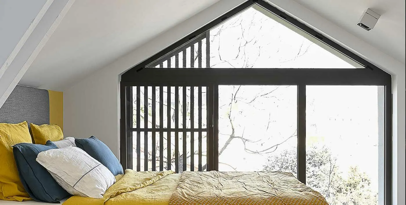 Fenêtre Aluminium à Ouvrant Visible - 3/4